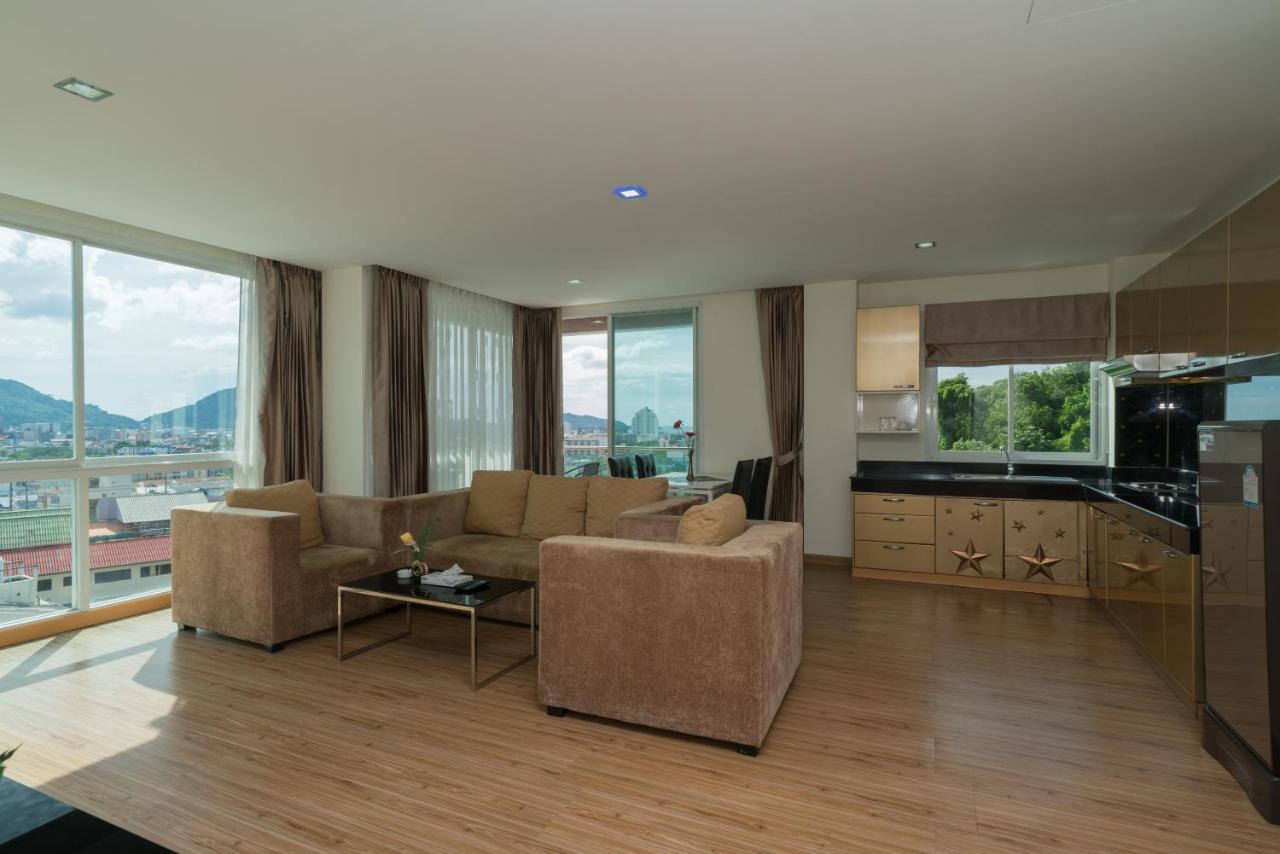 Goldstone Residency Patong , Phuket Apartman Kültér fotó